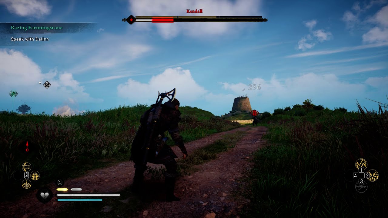 Assassin's Creed Valhalla - Missile Reversal -Kill OP Zealot Easy Trick, Zealot Kendall Templar Lv90