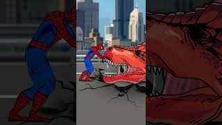Spider Man Rescue Hulk From Dinosaur Funny Animation The Best Laugh