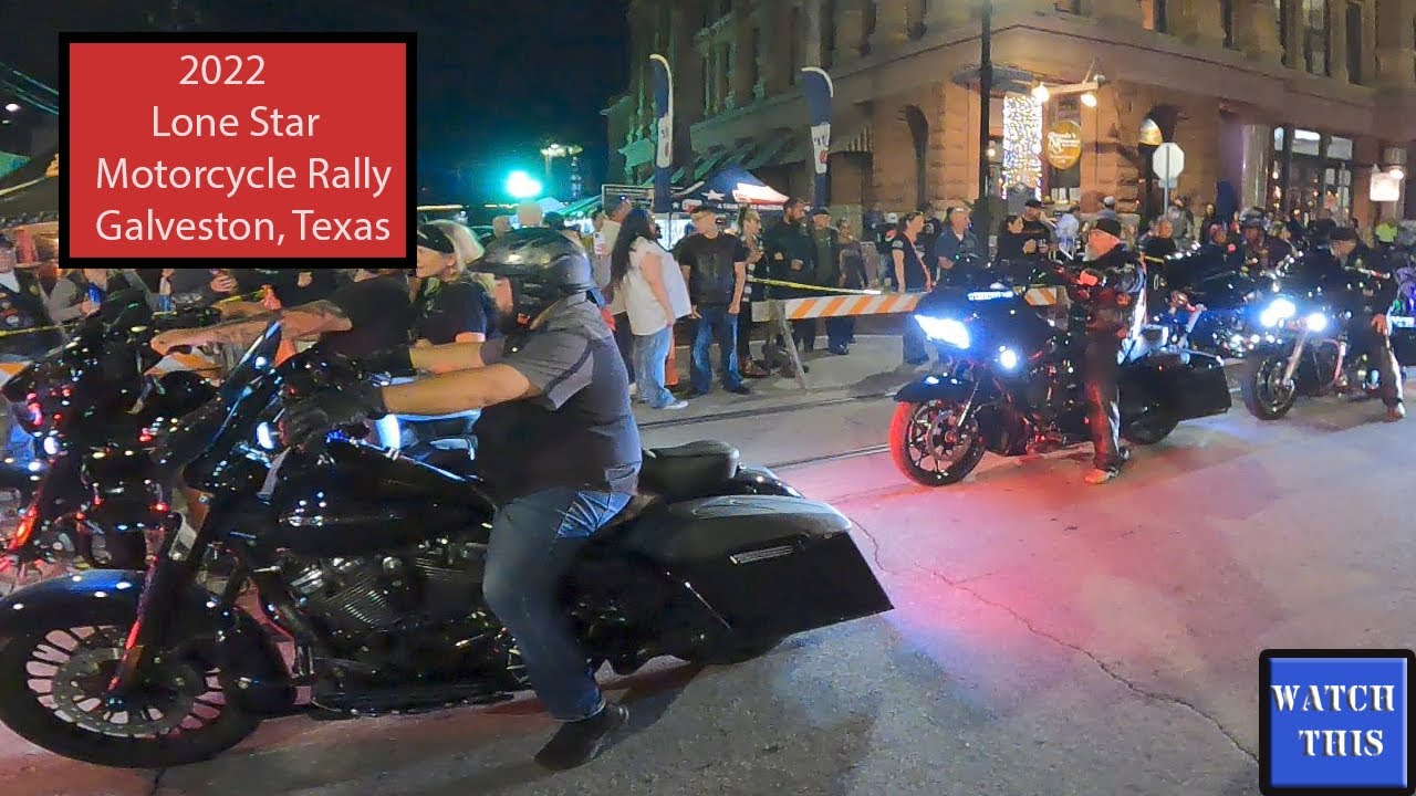 2022 Lone Star Motorcycle Rally (Galveston Texas) YouTube