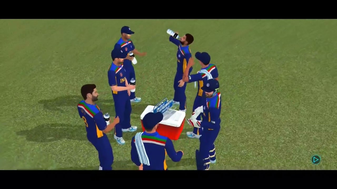 Drinks Break In Real cricket 22 subscribe pannunga 🥰