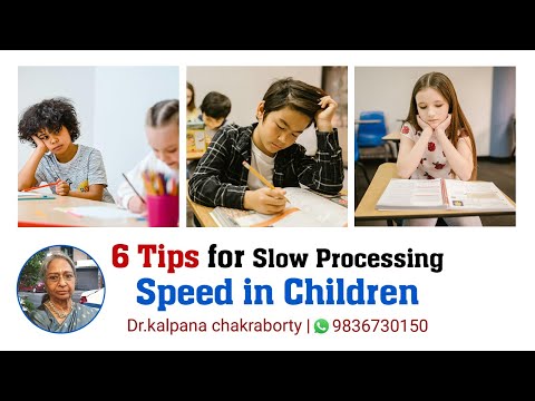 6 Tips for Slow Processing Speed in Children👶 | Parenting Tips | Parenting Advice #parenting