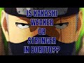 Is Kakashi Stronger or Weaker in Boruto??