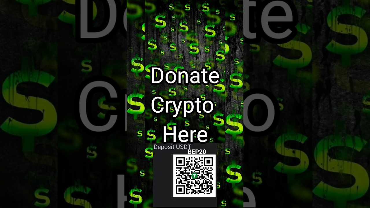 Crypto Donate Here TRC20 Wallet Address 