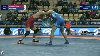 1/4 FS - 65 kg: N. KUULAR (RUS) df. T. TUMUR-OCHIR (MGL) by VSU1, 14-4