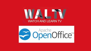 INSTALL OPEN OFFICE 4.1.2. | WAL TV PRODUCTIONS