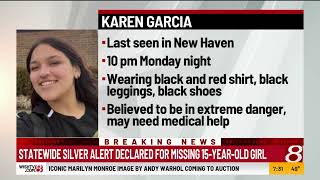 Silver Alert issued for missing 15-year-old New Haven girl