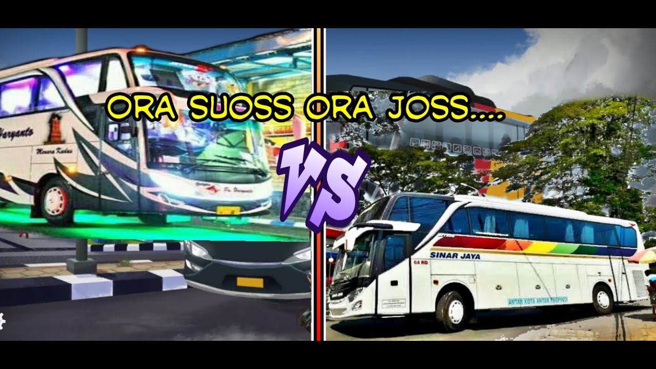 Bus SINAR JAYA duel dengan keluarga po.Hariyanto ...