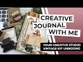 Your Creative Studio Unboxing | Creative journal with me | April 2021