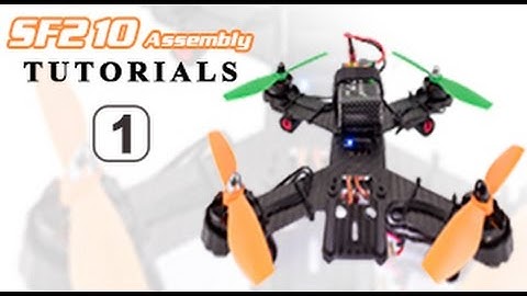 QAV210-Compatible SunFounder SF210 FPV Racing Drone Quadcopter Assembly Tutorial 1- Unbox