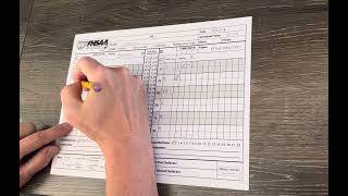 Volleyball Scorebook Instructions