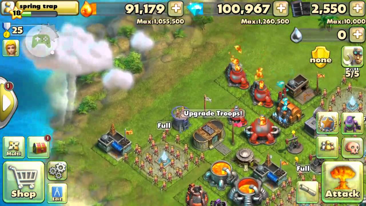 Battle beach