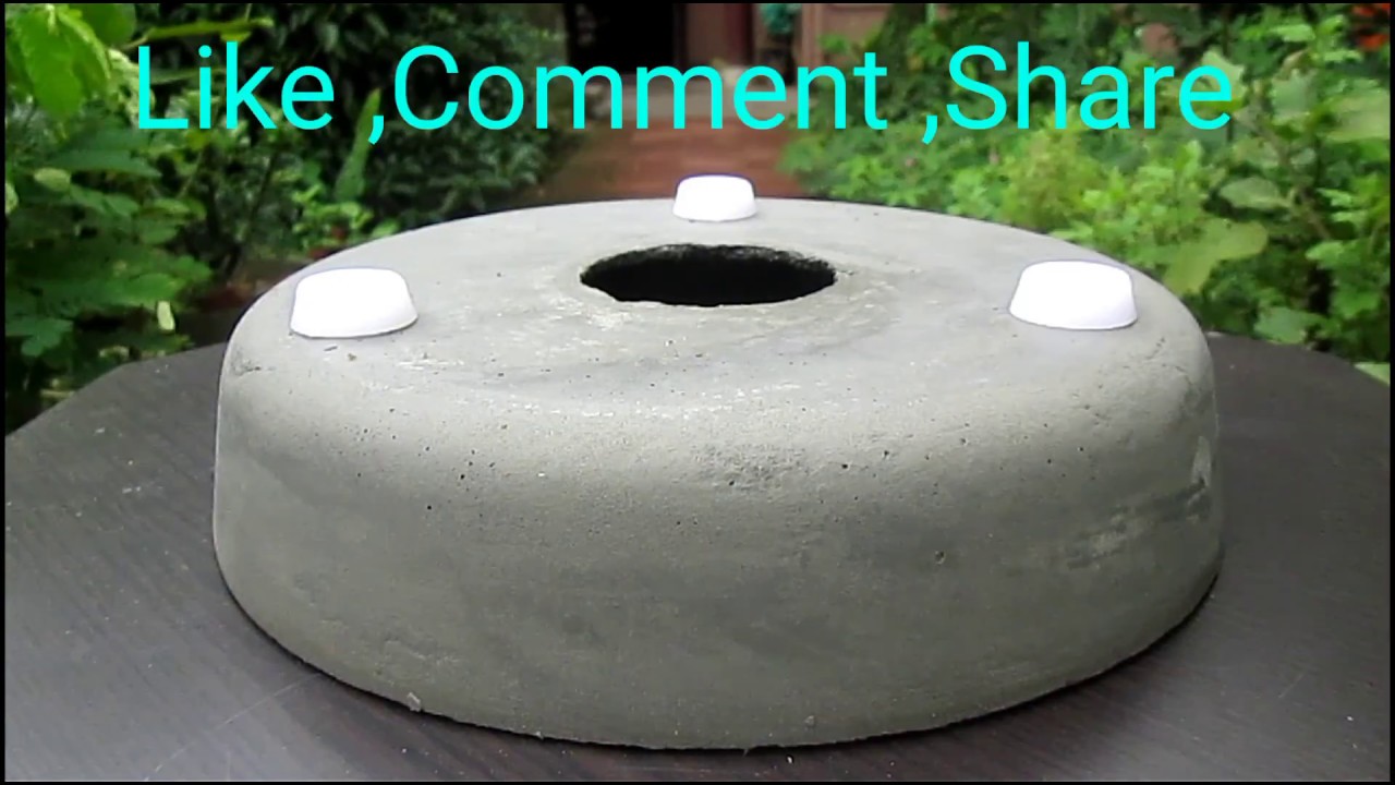 how to make  bonsai  pot  at home YouTube