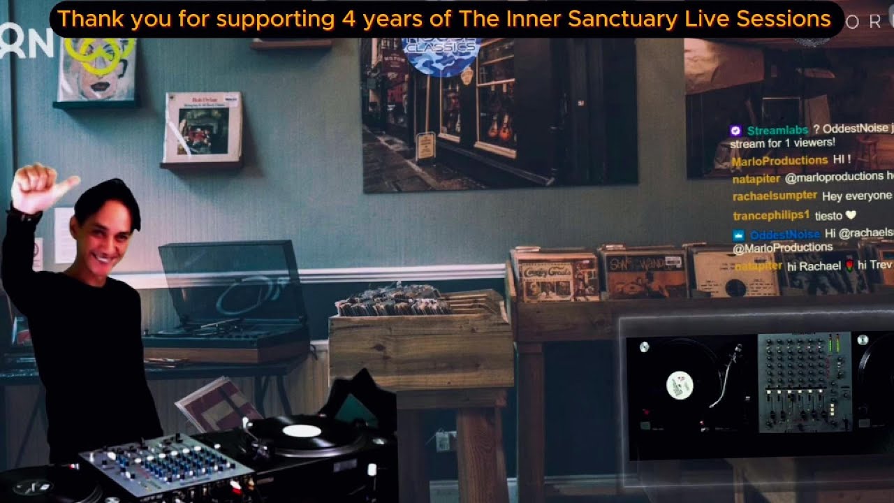 4 Years Inner Sanctuary Live Sessions Anniversary. Vinyl Records Special!