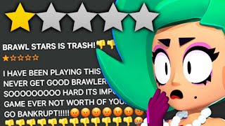 Going Over 1 Star Brawl Stars Reviews.. (Funny Rage 😂)