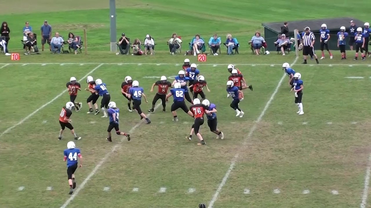 Dalton Youth Football Seniors 2017 Game 5 YouTube
