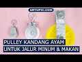 Gambar Pulley Katrol 22 mm 7per8 Inch untuk nipple kandang Kapasitas 10 kg dari Artupic Peralatan Peternakan PT Kota Tangerang Selatan 6 Tokopedia