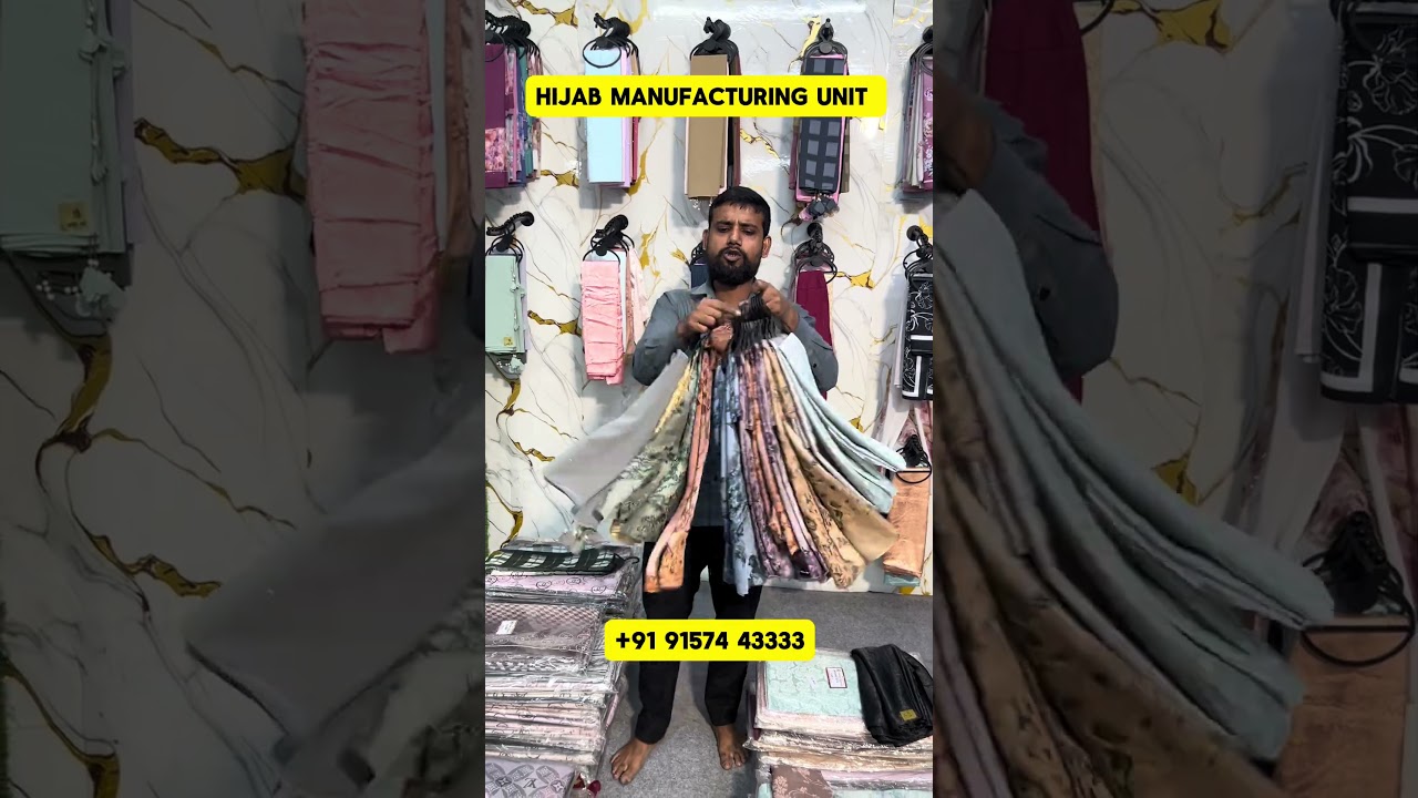 Ramzan Special Hijab, Burqa, Nose Piece, Stoles Wholesale Market Surat