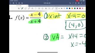 Algebra 2B 14.7B Notes Video