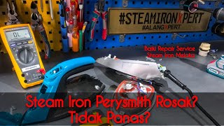 Steam Iron Perysmith Tidak Panas? Cara Teknik Buka Dismantle Steam Iron Pery Smith Model E200 Max