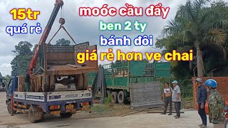 bất ngờ sưu tầm được moóc máy cày giá rẻ còn hơn cân ve chai cho ông anh ở Dầu Tiếng