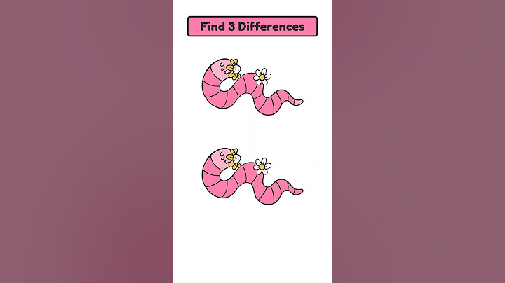 Spot 3 Differences #1549