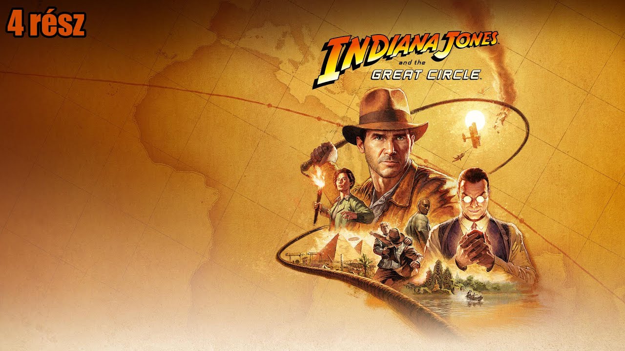 Gyerünk John-i - Indiana Jones and the Great Circle Végigjátszás #4 Ps5 