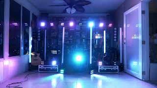 Dancing Lights using MaestroDMX and Wolfmix (merged on LTP Mode)