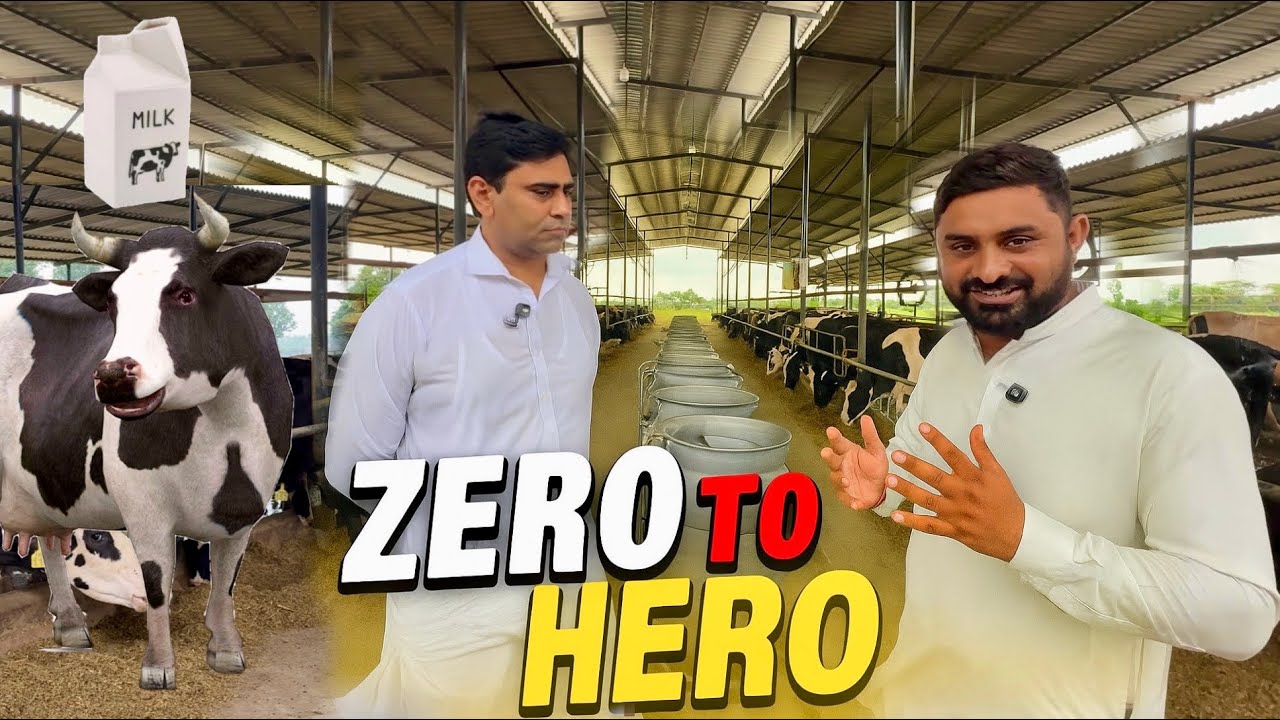 Zero Se 4000 Litres  Milk | Modern Dairy Farming Mein Kaise Kamyab Hua