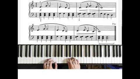 Bastien piano basic Level 1: Largo