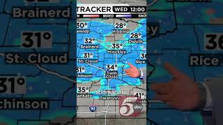 Winter weather returns with snow and colder temperatures on Wednesday