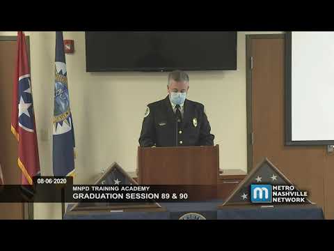 Metro Pd Graduation 08/06/20 Metro Police Training Academy Graduation - YouTube