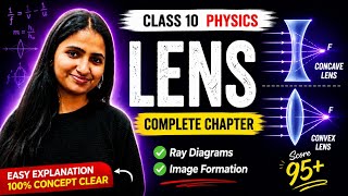 Class 10 Light chapter | Lens , Convex Lens & Concave Lens Explained | Lecture 5