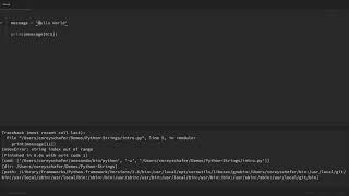 Python Tutorial for Beginners 2  Strings   Working with Textual Data 1080p60