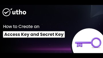 How to Create an Access Key and Secret Key in Utho Cloud | Access Key in just 30 seconds