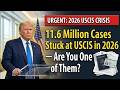 11.6 Million Cases Stuck at USCIS in 2026 — Are You One of Them?