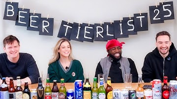 Ranking 25 Beers in the Ultimate Tier List