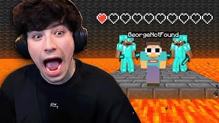 Details $100,000 IF GEORGE SURVIVES IN MINECRAFT Update