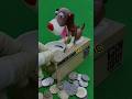 (Dog Piggy Bank) coin Bank puppy house coin eating review (hc.1064) #coinbank #funny #shortsfeed