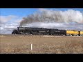 Union Pacific Big Boy 4014 Departs Strasburg, Colorado