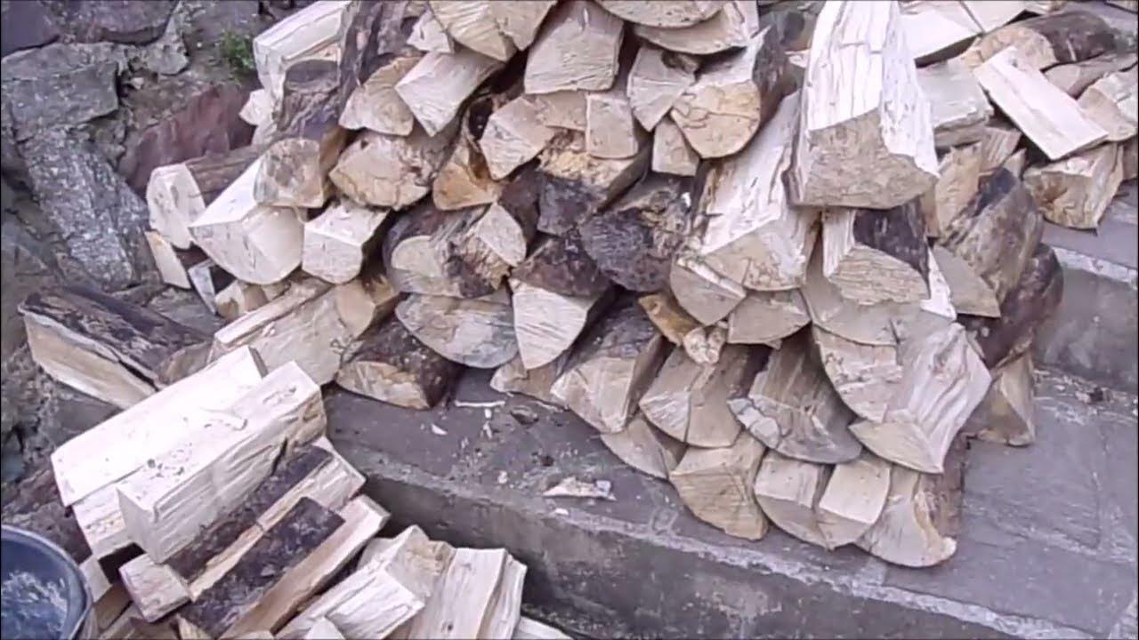 BUCHEN HOLZ SCHON TROCKEN SPALTEN YouTube