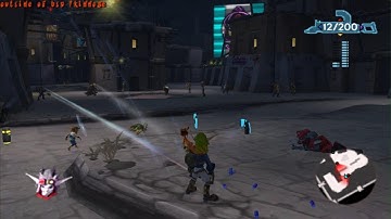 Jak II escort the kid to kor