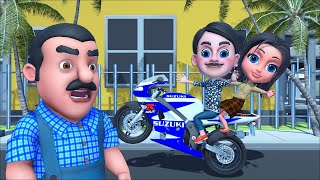 Friend lover Hindi comedy video || Balu and babu rao bike funny video by Chulbul tv