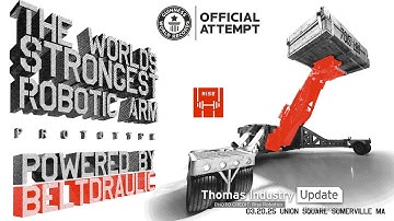 World’s Strongest Robotic Arm Sets New World Record
