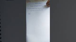 Tabular method or MC Cluskey method (problem)