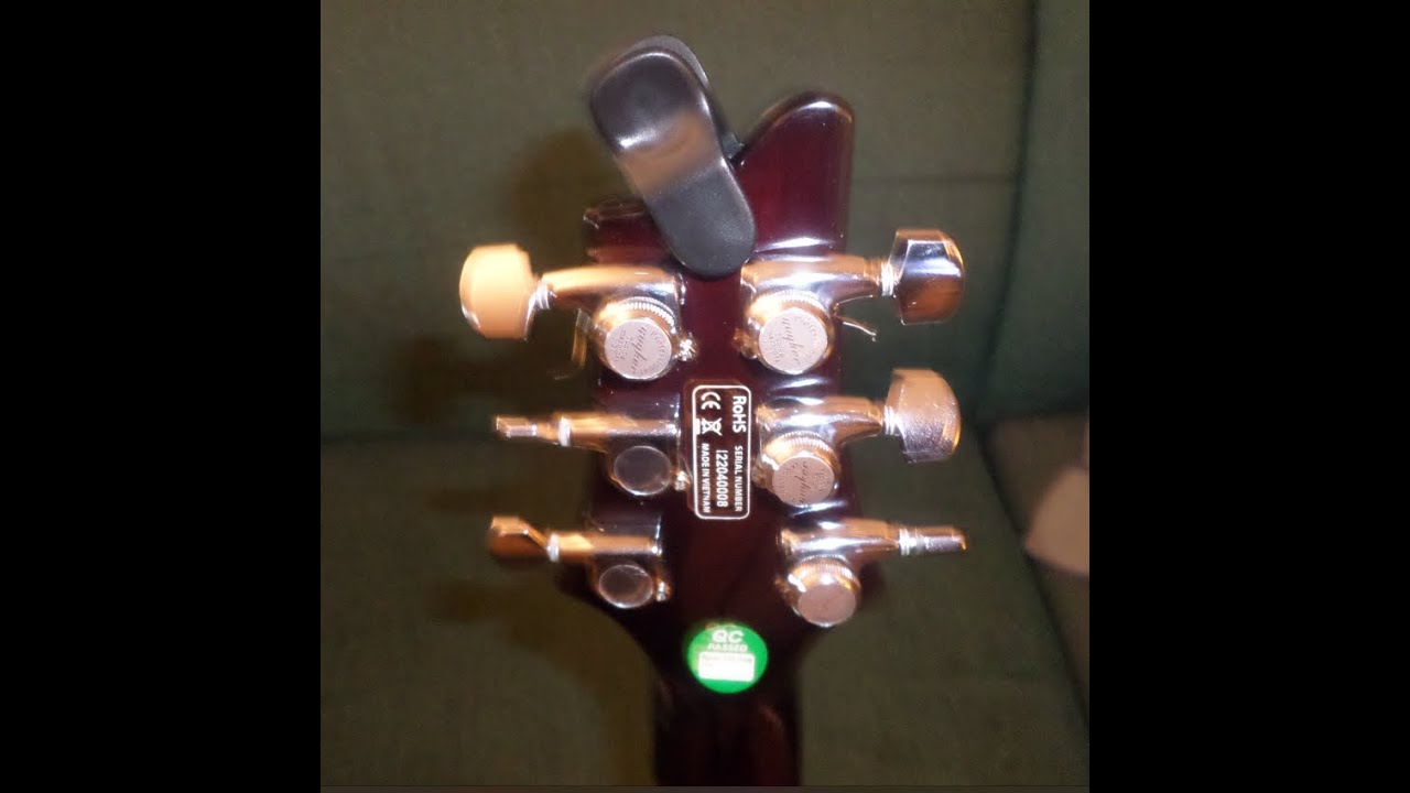 Guyker Locking Guitar Tuners 121 ratio Review YouTube