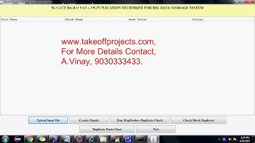 Bucket Based Data Deduplication Technique for Big Data Storage System