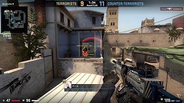 How to use negev and get ace in Mirage