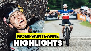 Racing in the MOST BRUTAL CONDITIONS | UCI XCO Mont-Sainte-Anne Highlights