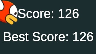 Getting The Highest Score I Ever Got In Flapping Bird Shin screenshot 2