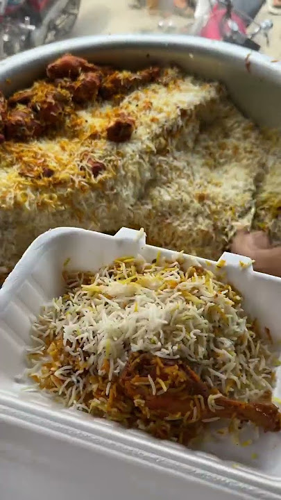 Special biryani loaded with rich spices and tender meat a perfect desi treat#desifood #fyp #shorts
